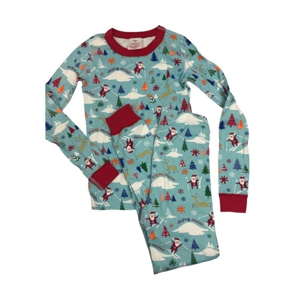 Hanna Andersson Organic Cotton PJ set sz 10